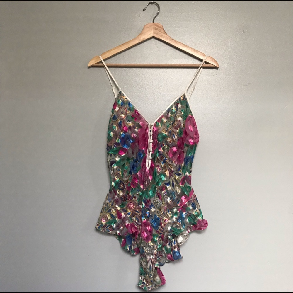Vintage VS lingerie bodysuit